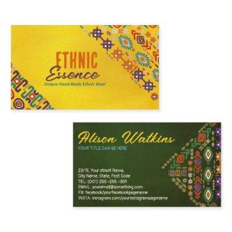 Colorful Ethnic Pattern Ornament