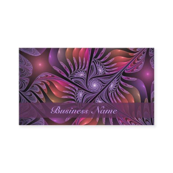 Colorful Fantasy Abstract Modern Purple Fractal