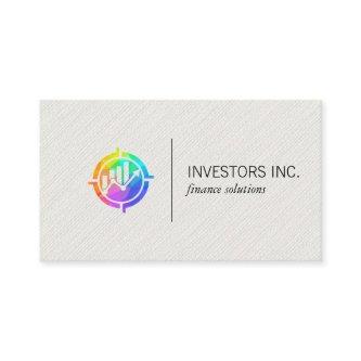 Colorful Financial Growth Icon | Investments