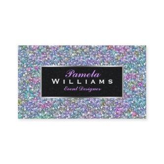 Colorful Glitter & Sparkles Silver Accents 2