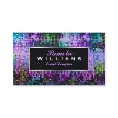 Colorful Glitter & Sparkles Silver Accents 2