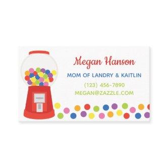 Colorful Gumballs Business or Contact Cards