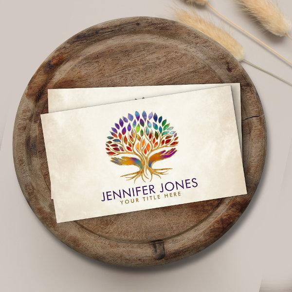 Colorful Helping Hands Tree