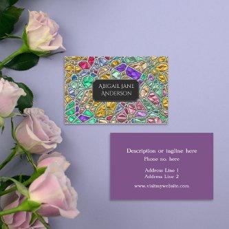 Colorful Jewel Glass - Customize & Choose Color of
