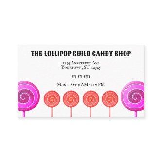 Colorful Lollipops Candy Shop