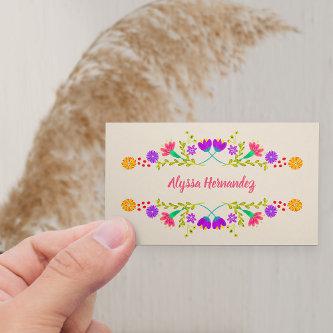 Colorful Mexican Fiesta Floral Champagne