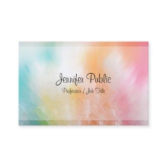 Colorful Modern Abstract Art Trendy Elegant Design