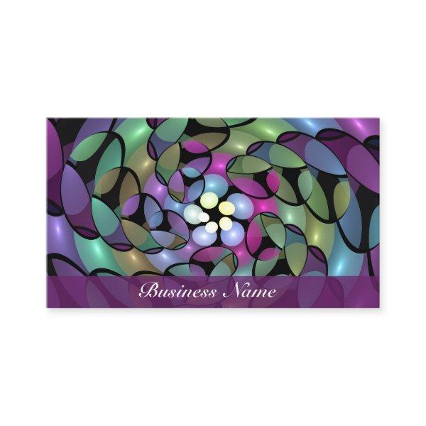 Colorful Movements Abstract Striking Fractal Art