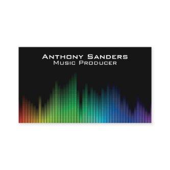 Colorful Music Equalizer Background