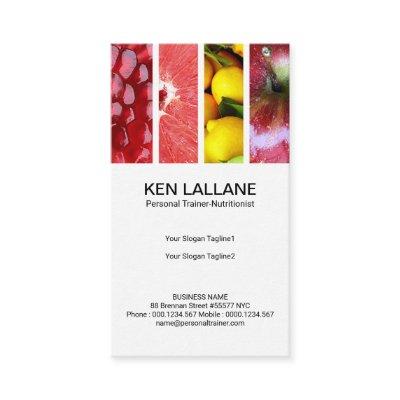 Colorful Nutritious Super Fruits Personal Trainer