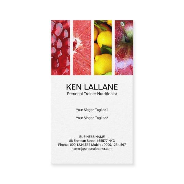 Colorful Nutritious Super Fruits Personal Trainer