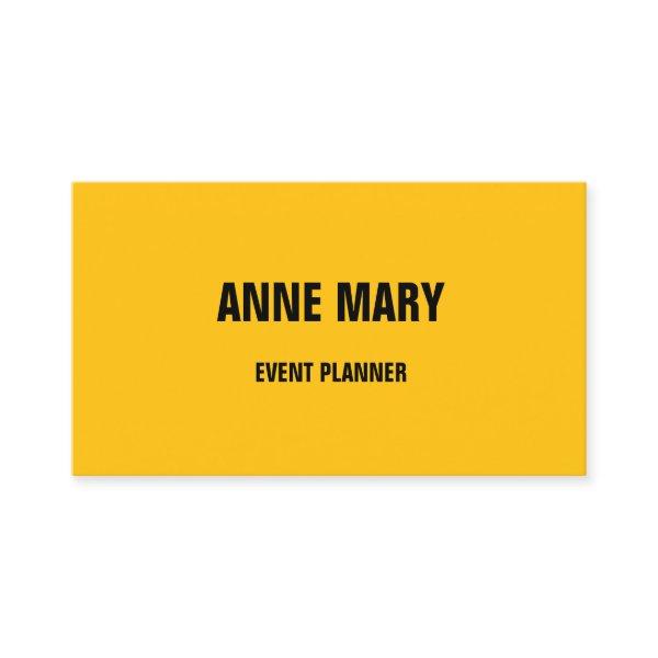 Colorful Orange Yellow Bright Event Planner  2025