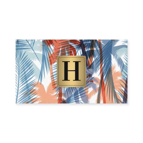 Colorful Palm Trees Pattern