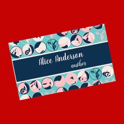 Colorful pattern author feminine