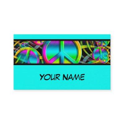 Colorful PEACE seamless pattern + your ideas