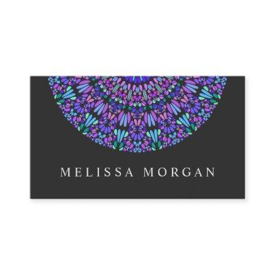 Colorful Petal Mosaic Mandala