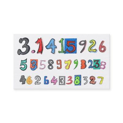 Colorful Pi Calculated
