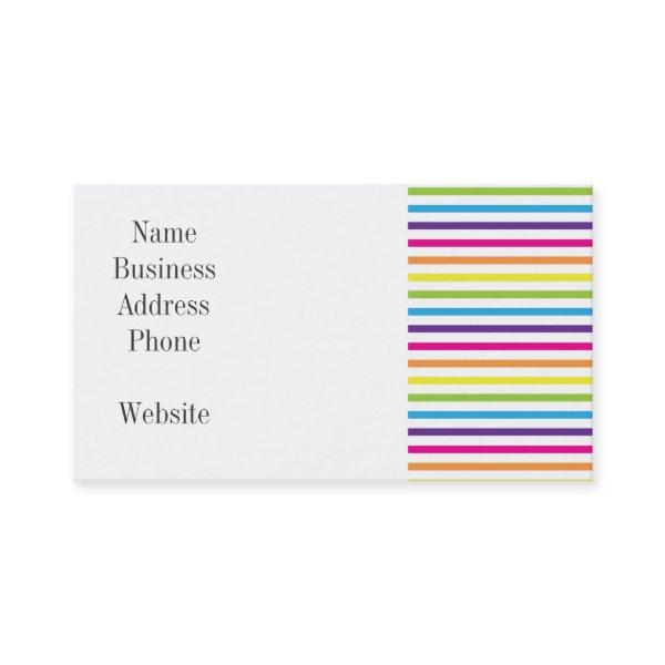 Colorful Rainbow Stripes Pattern Gifts for Teens