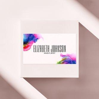 Colorful Rainbow Trendy Modern Elegant Abstract