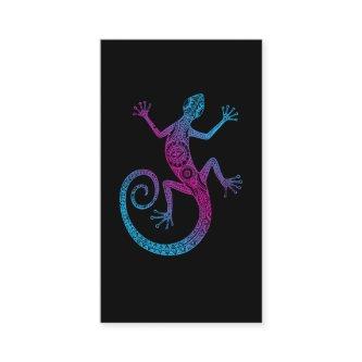 Colorful Reptile Tribal Gecko Lizard Lover