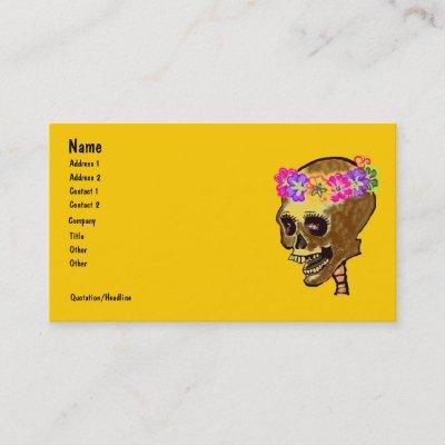 Colorful Skeleton Skull