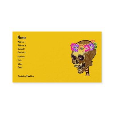 Colorful Skeleton Skull