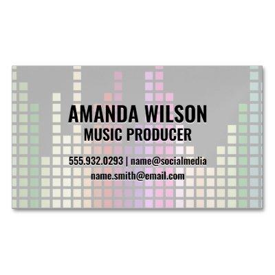 Colorful Sound Bar Equalizer  Magnet