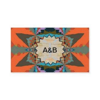 Colorful South Western Geometric Pattern