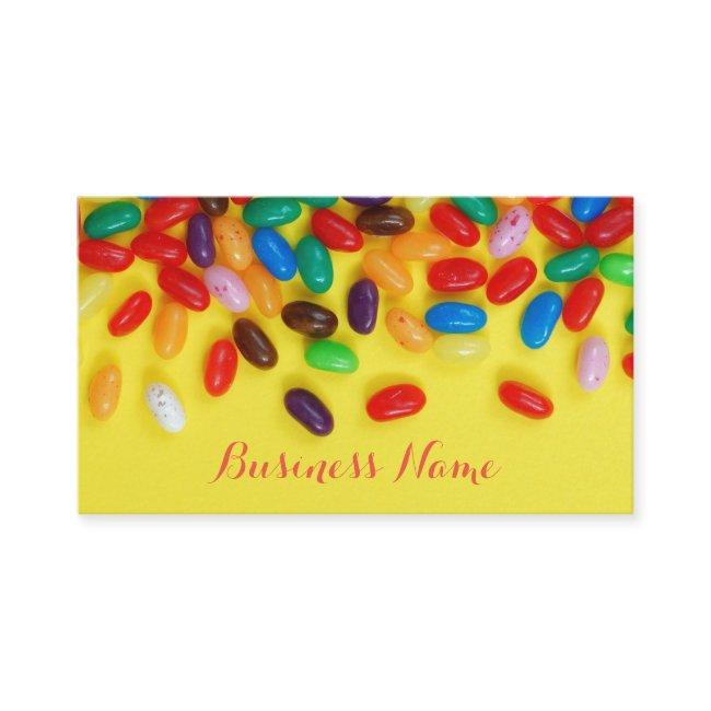 Colorful sweet jelly beans