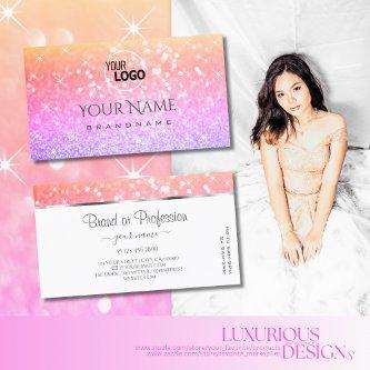 Colorful Unicorn Pastel Rainbow Glitter add Logo