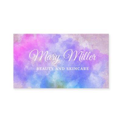 colorful watercolor cloud