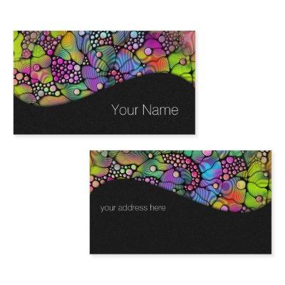 Colorfully Dots Spirals Hand Painting 1