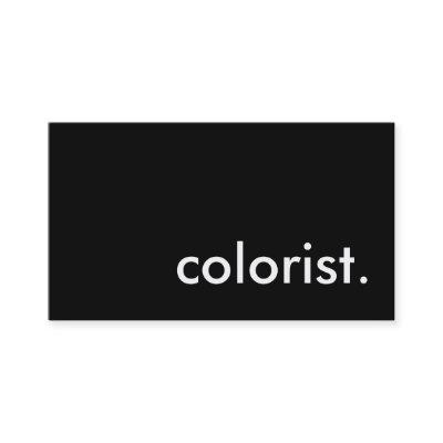 colorist.