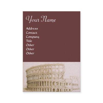 COLOSSEUM / Architecture, Architect , Brown