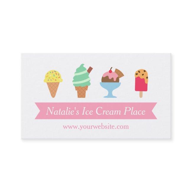 Colourful, Elegant, Ice Cream Parlour Business