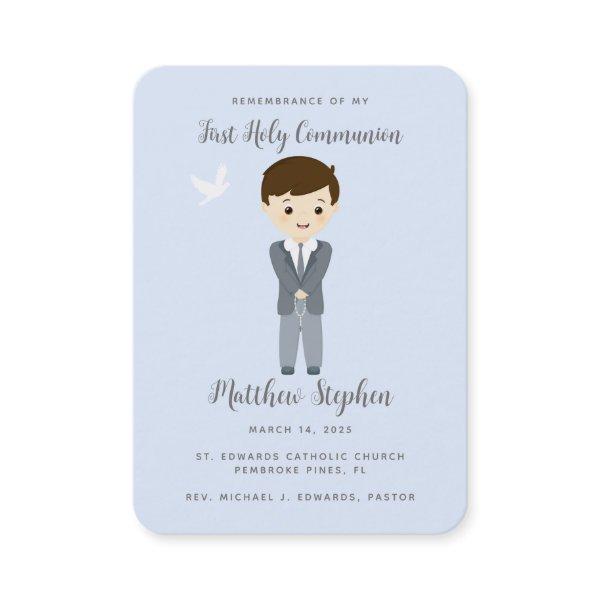 Communion Dove Boy Prayer