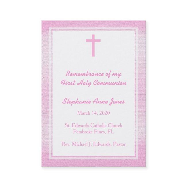 Communion Pink Watercolor