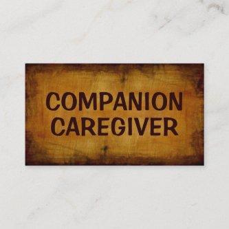 Companion Caregiver Antique