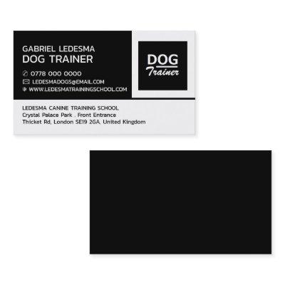 Company Logo, Dog Trainer
