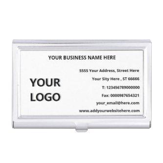 Company Logo Name Info  Case Template