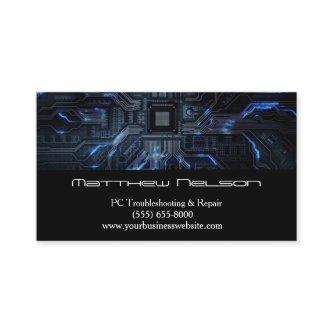 Computer Blue Motherboard Laptop Technician Repair