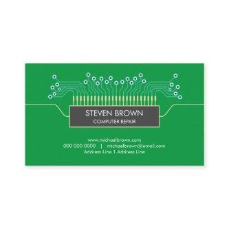 Computer Green Science Circuit Board Coding