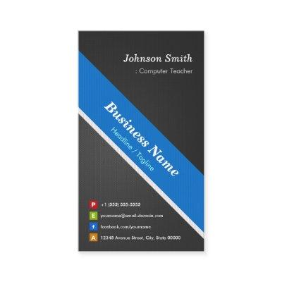 Computer Teacher - Premium Double Sided