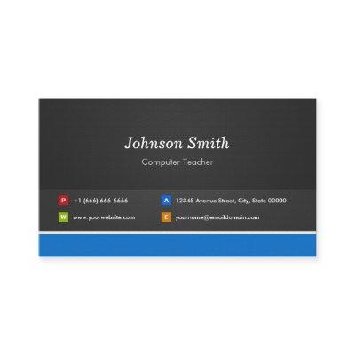 Computer Teacher - Professional Customizable