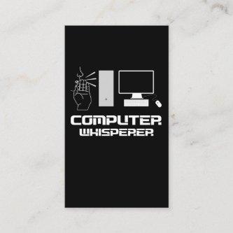 Computer Whisperer Funny Gamer IT Admin Programmer