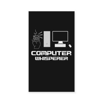 Computer Whisperer Funny Gamer IT Admin Programmer