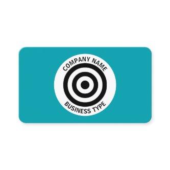 Concentric Circles - Blue #009FAE