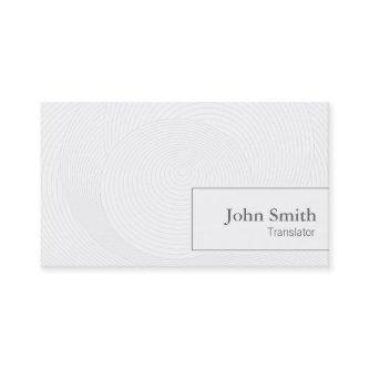 Concentric Circles Translator
