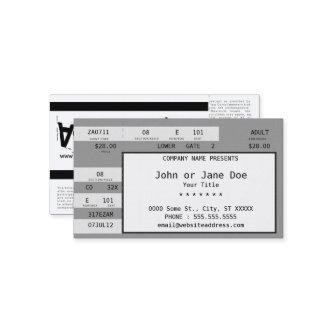 concert ticket