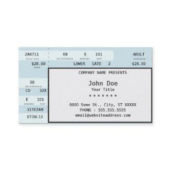 concert ticket